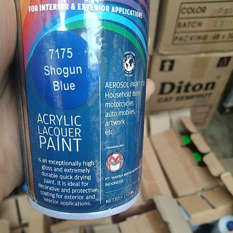 Jual saporo acrylic lacquer paint pilok pilox cat spray sapporo 150ml ...