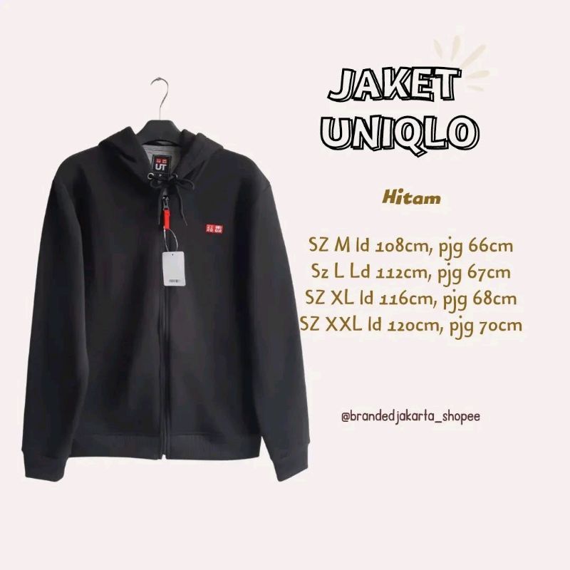 Harga jaket hoodie uniqlo hotsell