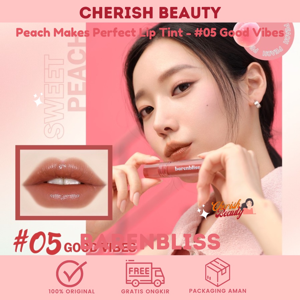 Jual BNB BarenBliss BarenBlis Baren Bliss Peach Makes Perfect Lip Tint ...