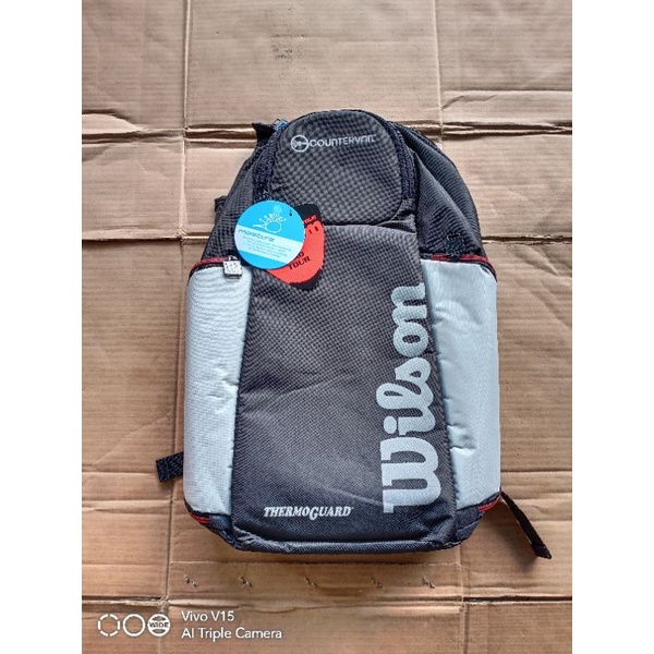 Ransel Wilson Tour V15 Jual Tas Raket Tenis Badminton Wilson