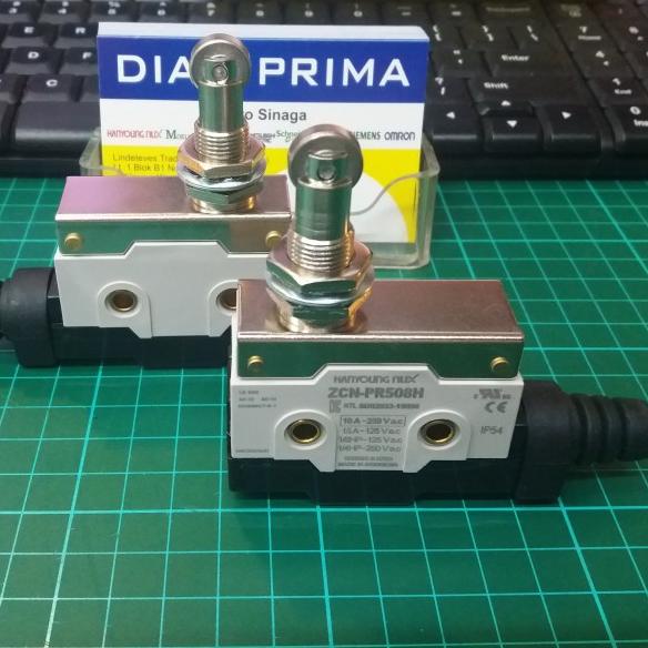 Jual Hanyoung Nux Limit Switch ZCN-PR508H Roda Tekan Lurus 10A 250Vac ...