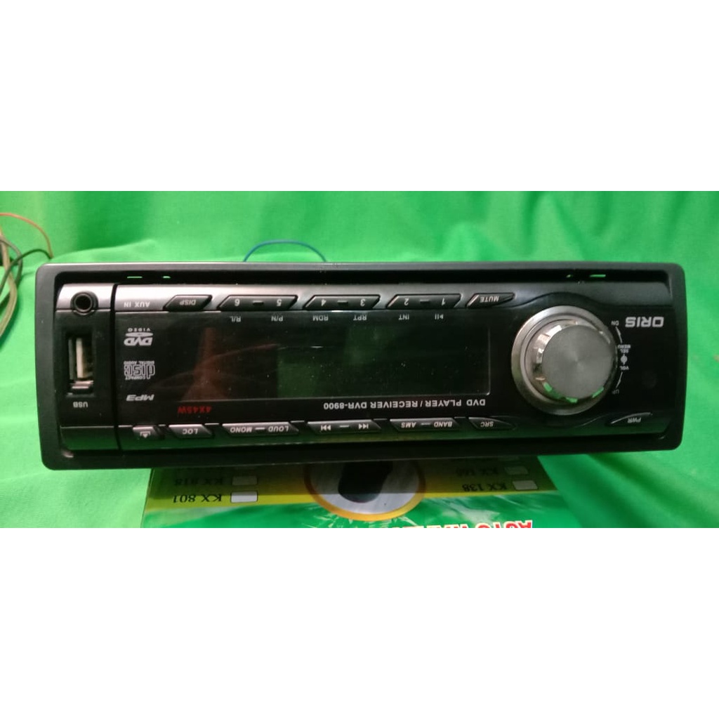 TAPE MOBIL BEKAS.JADUL.ORIS DVR 8900.GRATIS SOKET.HEAD UNIT BEKAS