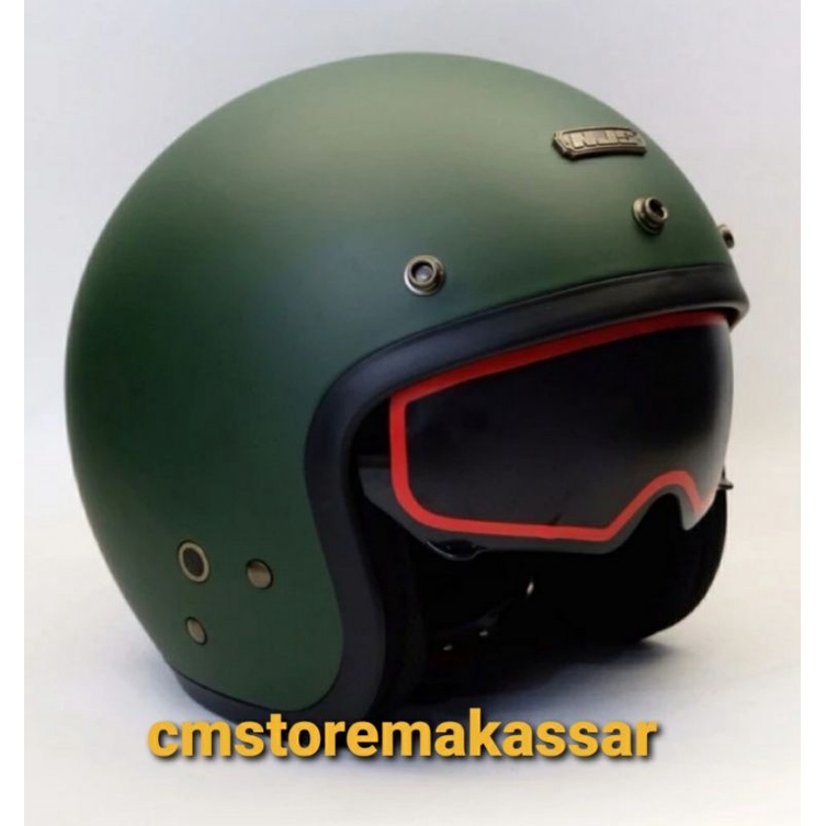 Jual Helm NJS NX2 Retro Double Visor Kacamata Dalam Inner Visor