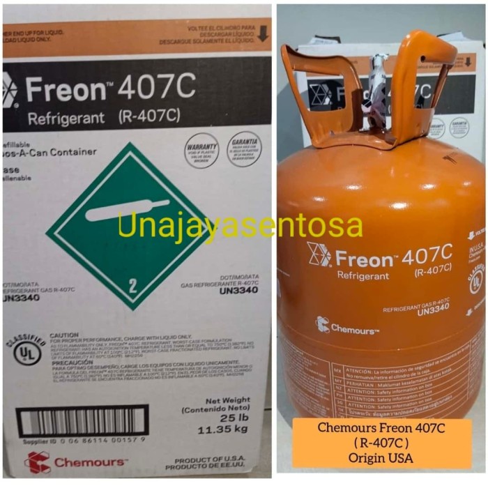 Jual Freon R407c Dupont Chemours Usa Shopee Indonesia