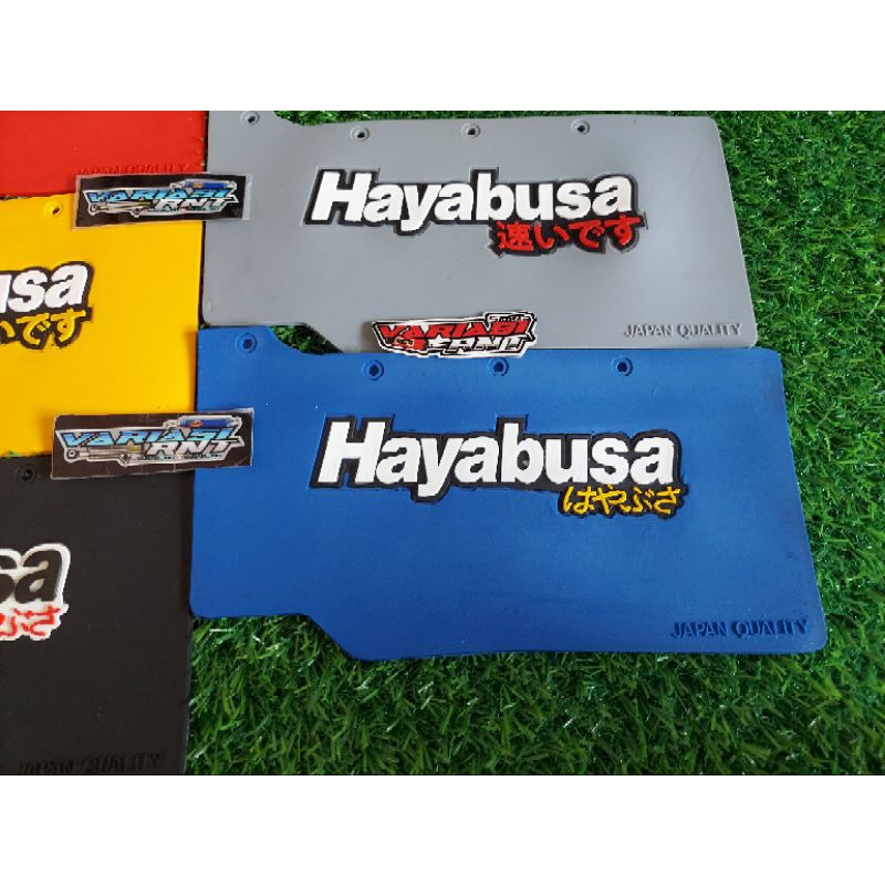 Jual Mudflap Penahan Lumpur Scoopy Fi Hayabusa Warma Merah Biru Hitam