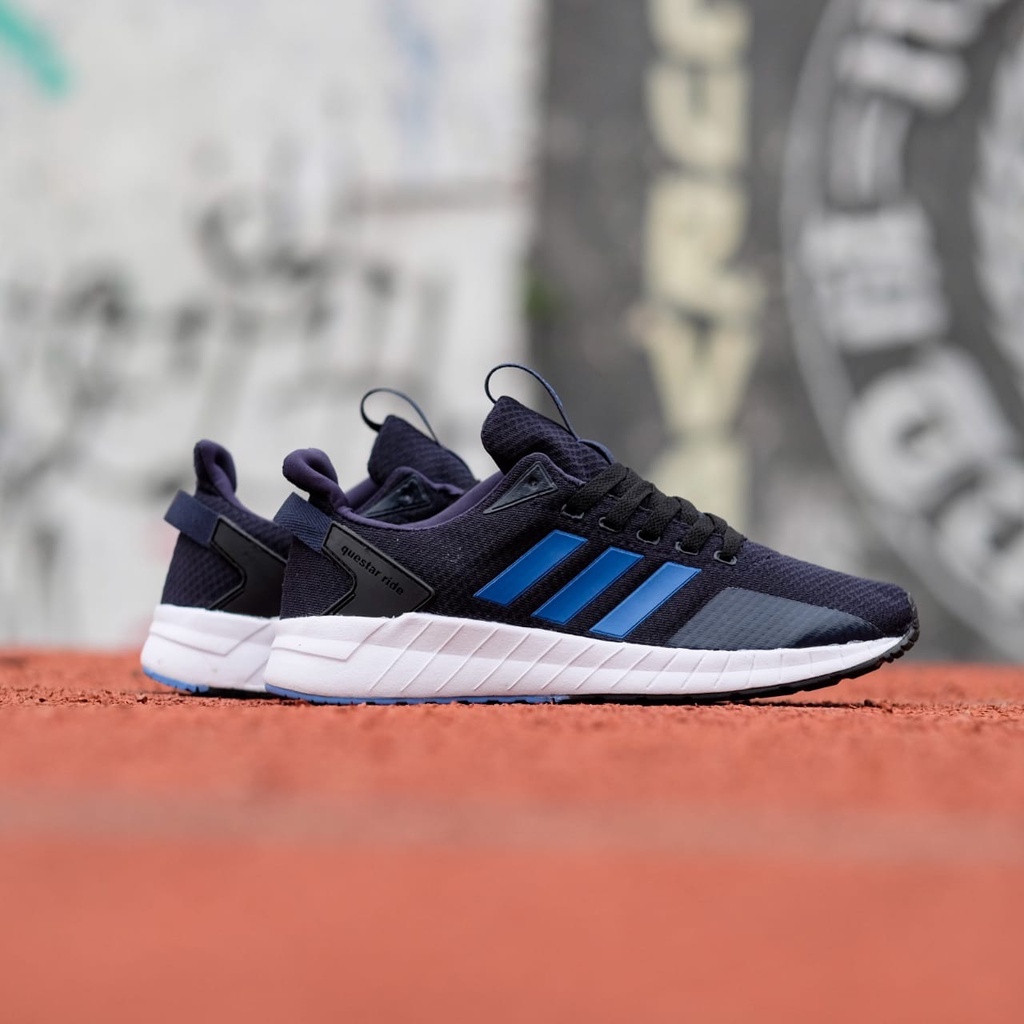 Adidas questar ride black blue sale