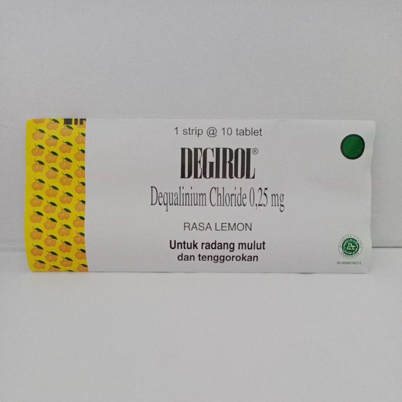 Jual DEGIROL untuk radang, sakit tenggorokan dan mulut isi 10 tablet ...