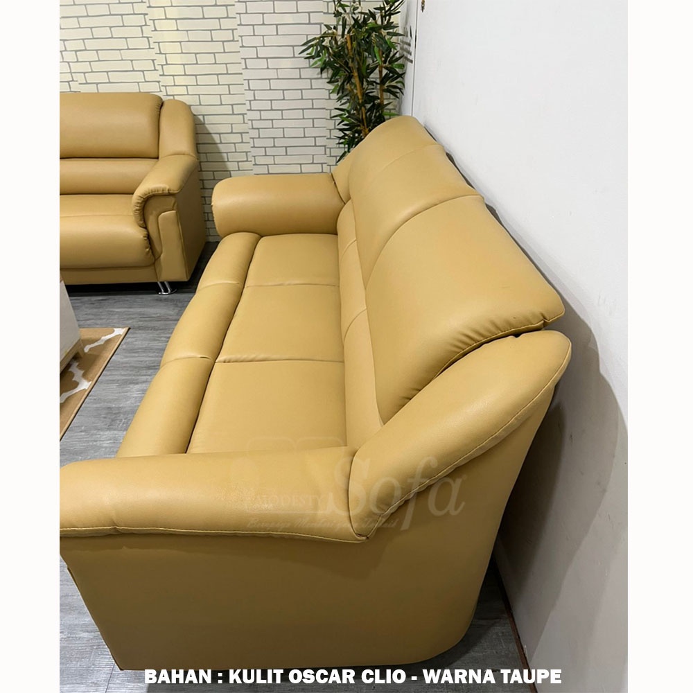 Jual Sofa Ruang Tamu Modesty 321 Seater Homify + Meja Tamu Tulip ...