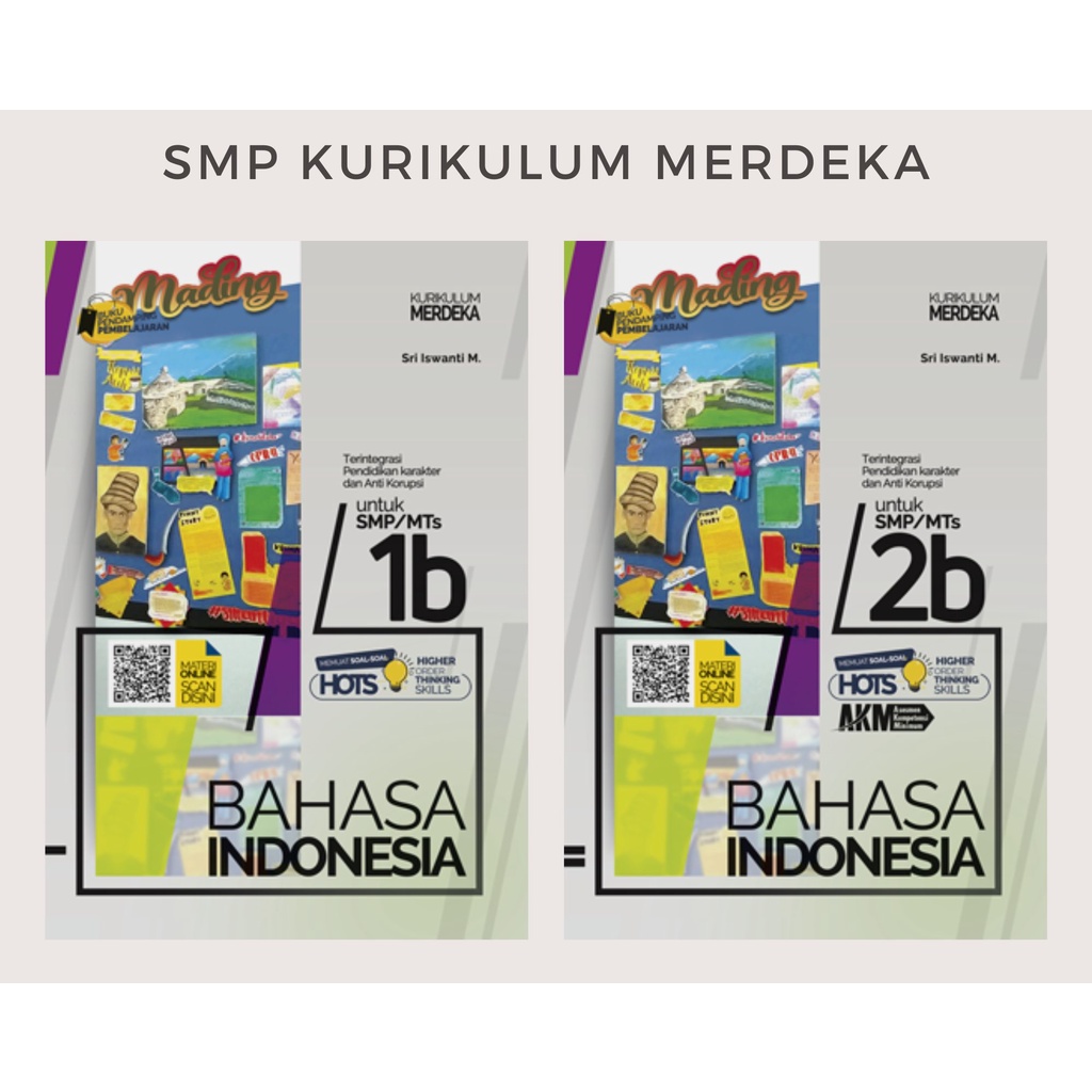 Jual Buku LKS Bahasa Indonesia _ SMP MTs Kelas 7 8 _ Genap K Merdeka ...