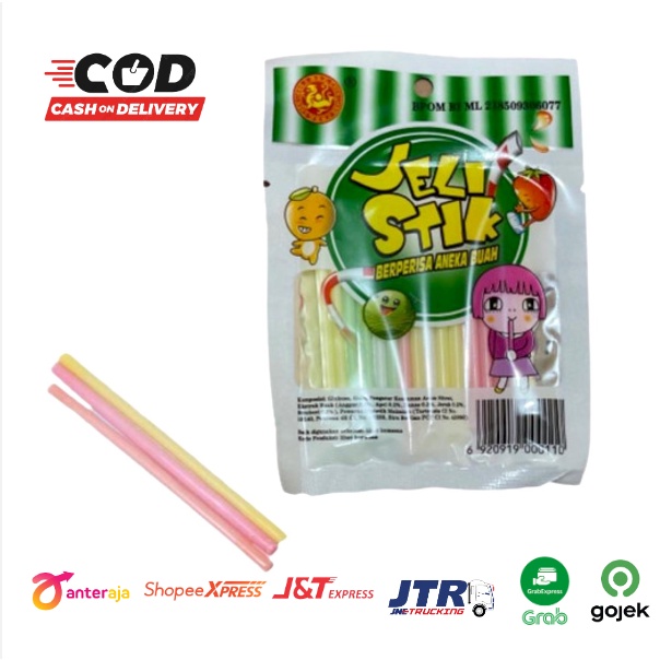 Jual Jso Permen Jeli Stik Mini Aneka Rasa Buah Jelly Stick Permen