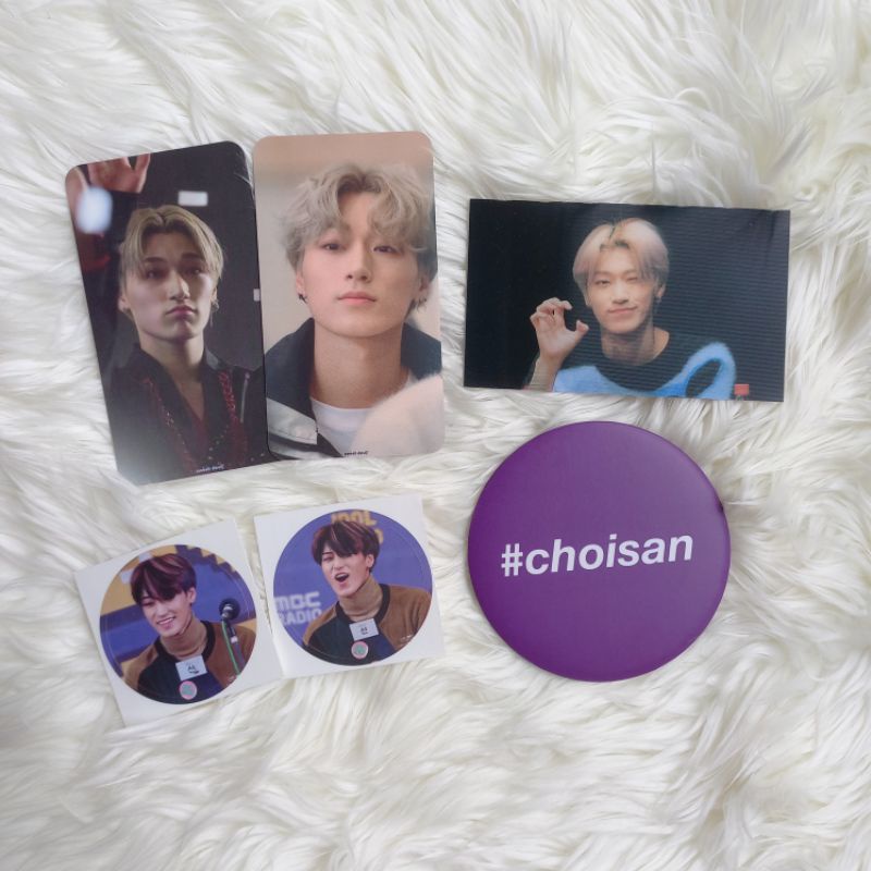 Jual CHOI SAN ㅡ ATEEZ fansite kit | Shopee Indonesia