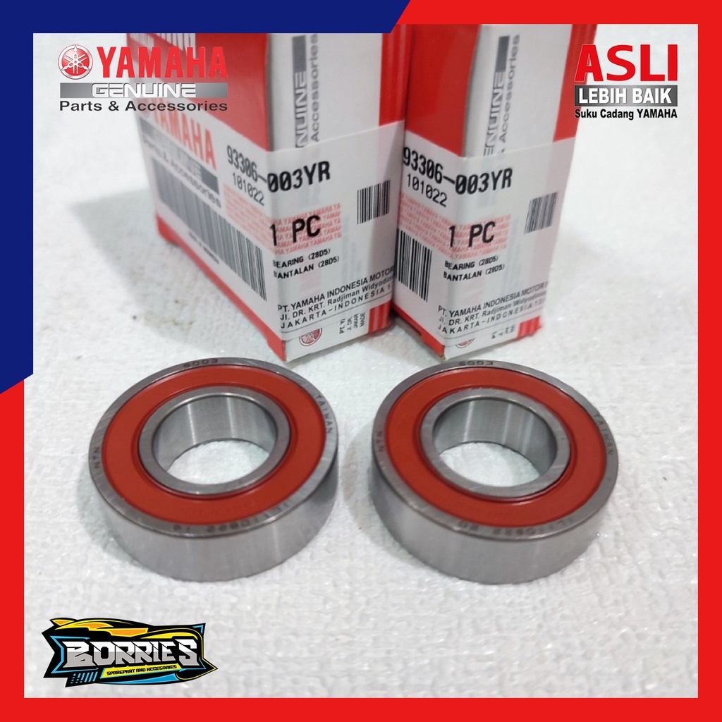 Jual BEARING SET LAHER 6003 FORK SASIS AYUNAN MOUNTING NOUVO MIO LAMA