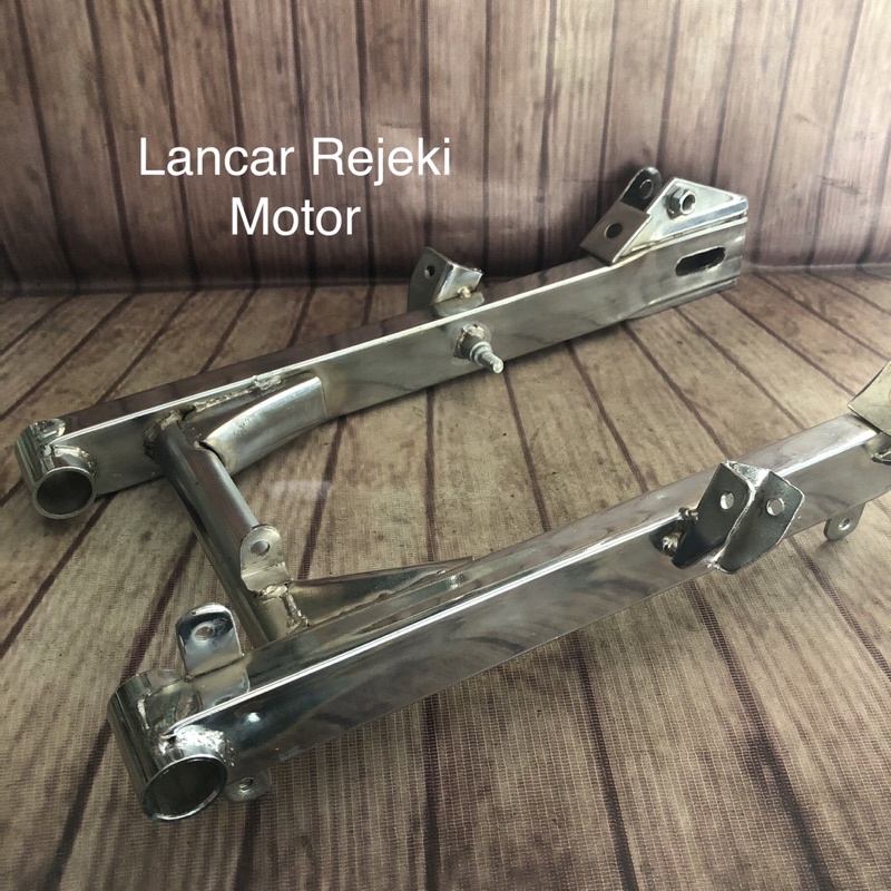 Jual Swing Arm Fork Lengan Ayun Belakang Yamaha Alfa Champ Chrome