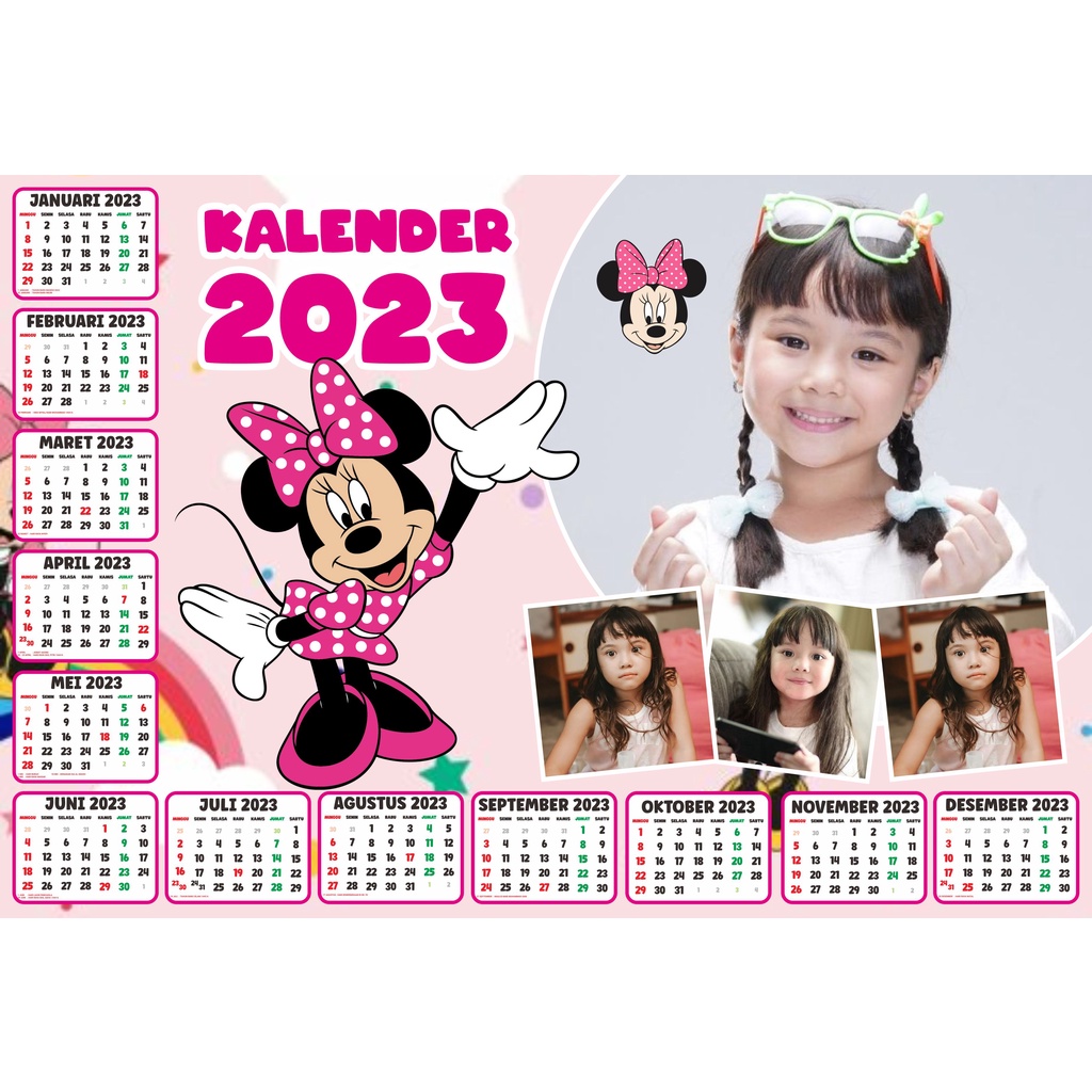 Jual Cetak Kalender Lucu Bisa Tamabah Foto Kalender Poster Kalender Dinding Kalender 2023 6353