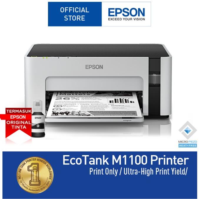 Jual Printer Epson M1100 Monochrome Shopee Indonesia 3098
