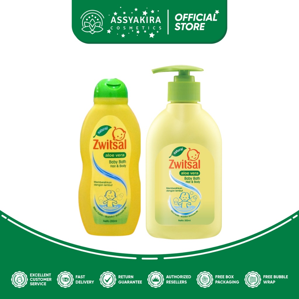 Jual Zwitsal Baby Bath Hair & Body Aloe Vera | Shopee Indonesia