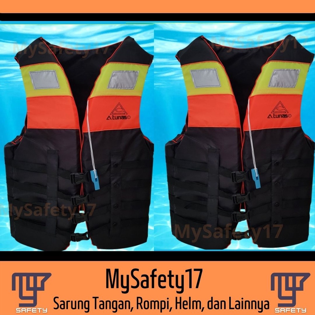 Jual ATUNAS Life Jaket Rompi Pelampung Safety Vest / Baju Renang ...