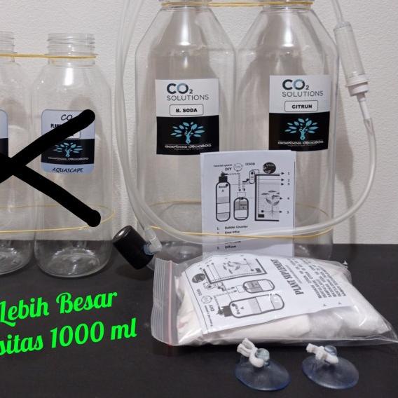 Jual CO2 DIY Botol Besar Terlengkap - Botol 500 ml | Shopee Indonesia