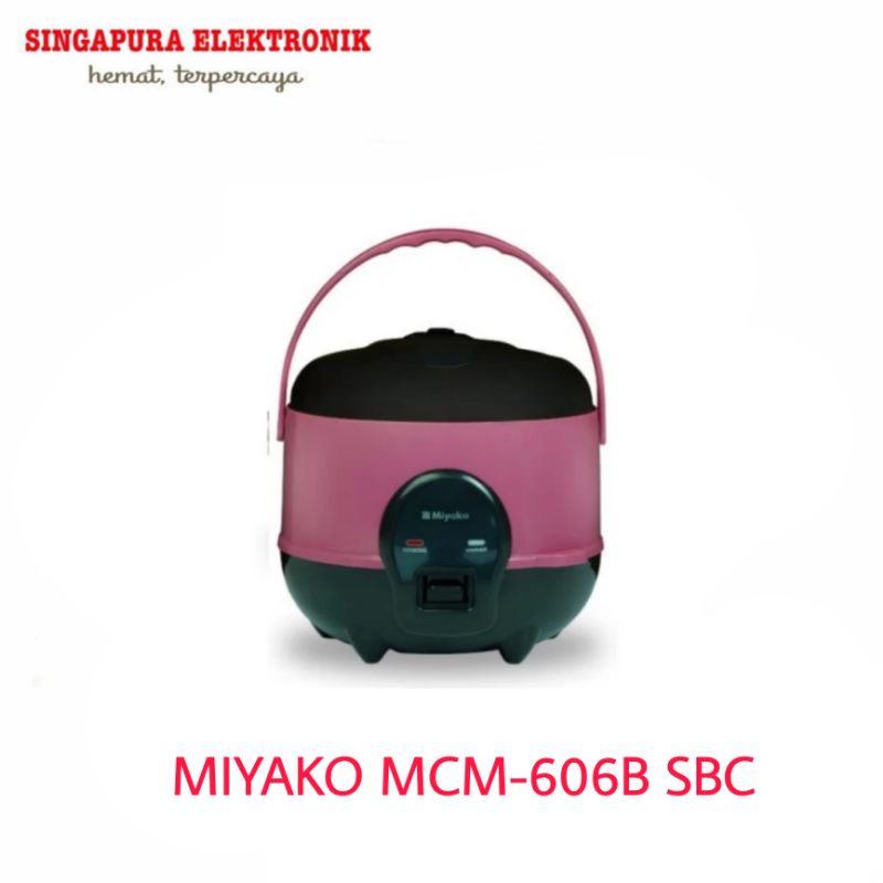 Jual Miyako Rice Cooker/Magic Com MCM-606B SBC | Shopee Indonesia