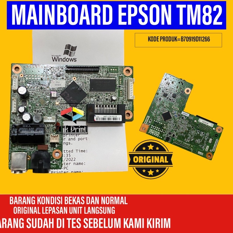 Jual Mainboard Printer Epson Tm82 | Shopee Indonesia