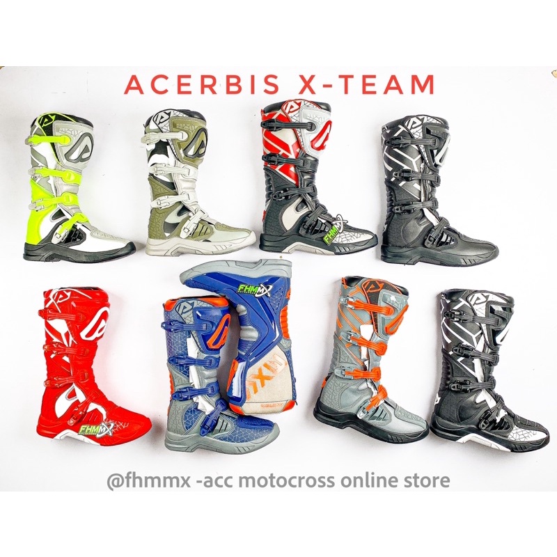 Jual Sepatu Cross ACERBIS XTEAM | Shopee Indonesia