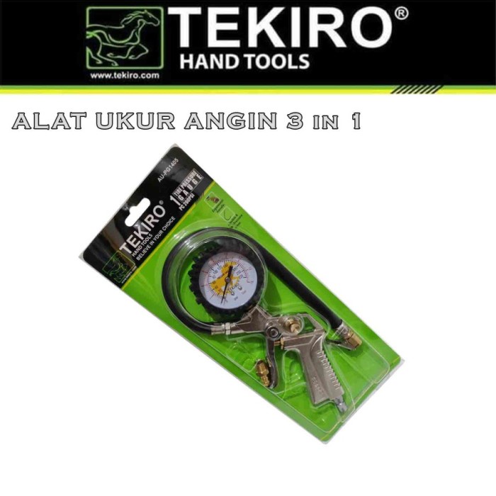 Jual Tekiro Tire Pressure Gauge In Alat Ukur Angin Ban Fungsi Psi Shopee Indonesia