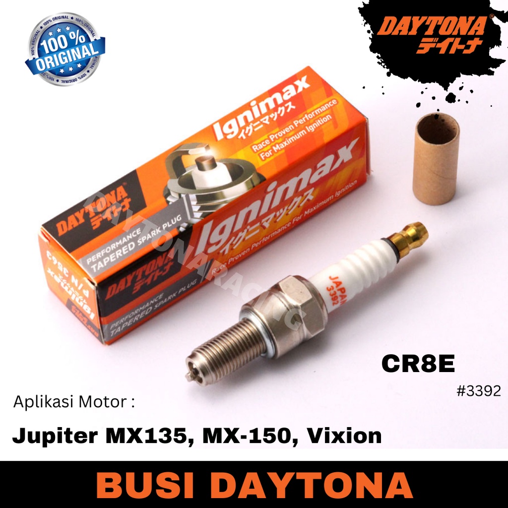 Jual Busi Racing Daytona Tapered Cr E Jupiter Mx Mx Vixion Shopee Indonesia