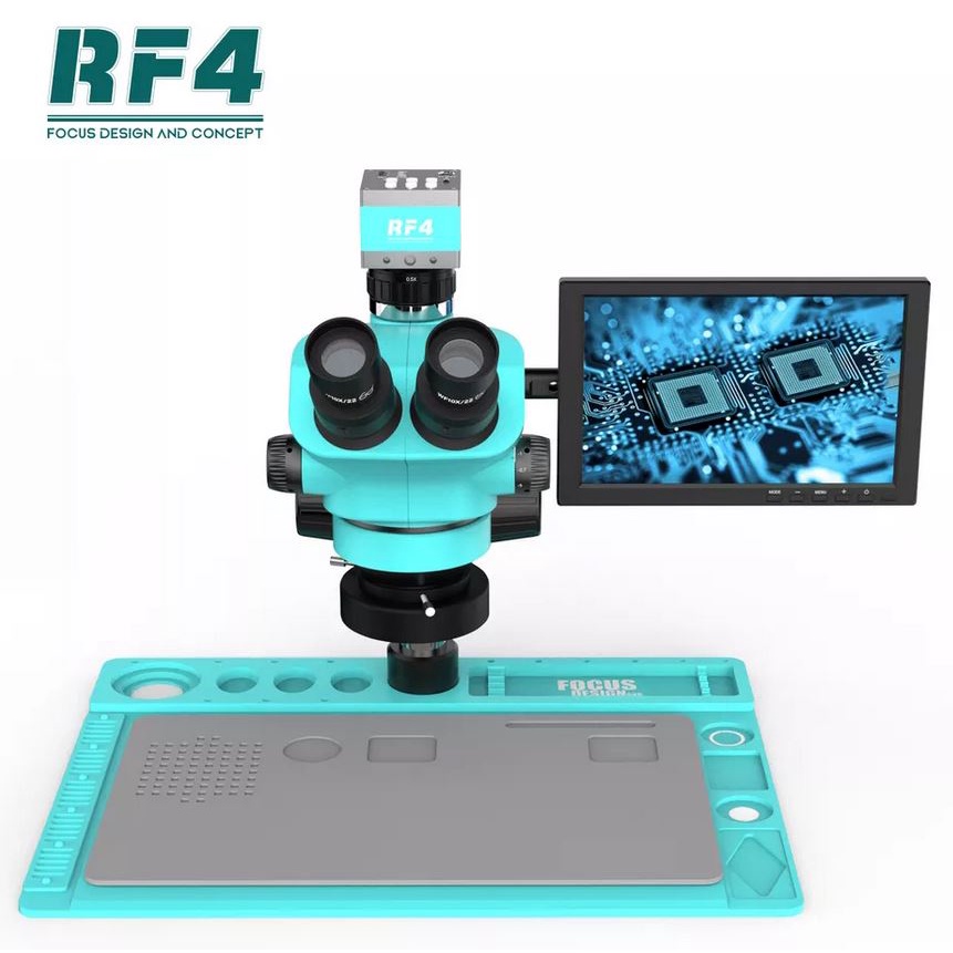 Jual MICROSCOPE TRINOKULAR RF4 RF7050TVD2-2KC2-S010 7-50X ORIGINAL ...