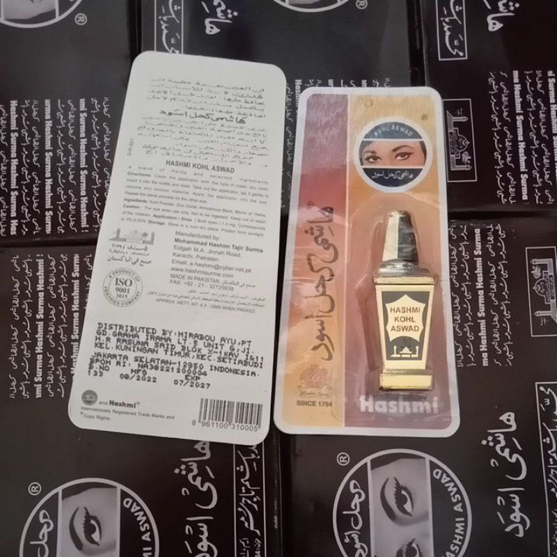 Jual READY!! Celak hashmi kohl aswad,celak mata bubuk, | Shopee Indonesia