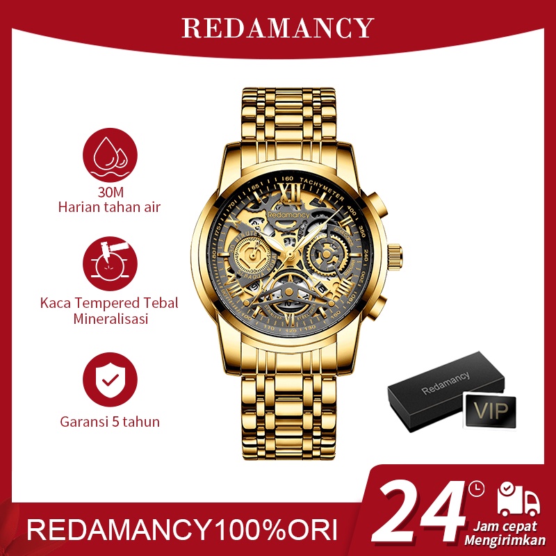 Jual Redamancy Original Jam Tangan Pria Anti Air Watch Luxury Arloji ...
