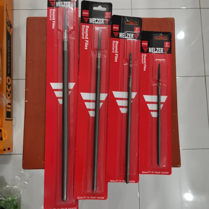 Jual Kikir Kayu Bulat 6 8 10 12 Round Files Bastard Kikir Bulat Kasar