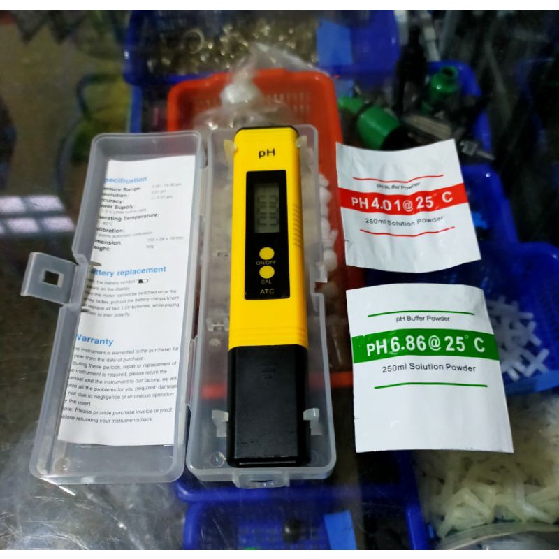Jual PH METER AIR DIGITAL PH METER HIDROPONIK AUTO KALIBRASI Shopee