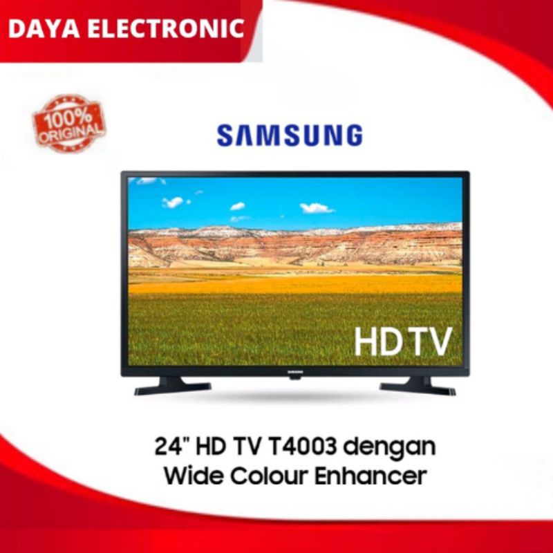 Jual DIGITAL LED TV 24 INCH SAMSUNG UA24T4003 24" UA24T4003 Shopee