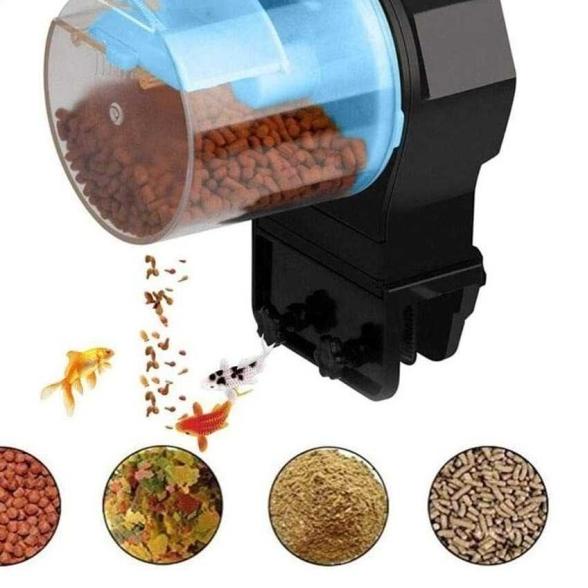Jual Auto Fish Food Timer Dispenser Makanan Ikan Aquarium Feeder