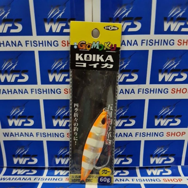 Jual Umpan Metal Jig Storm Gomoku Koika 60g Shopee Indonesia