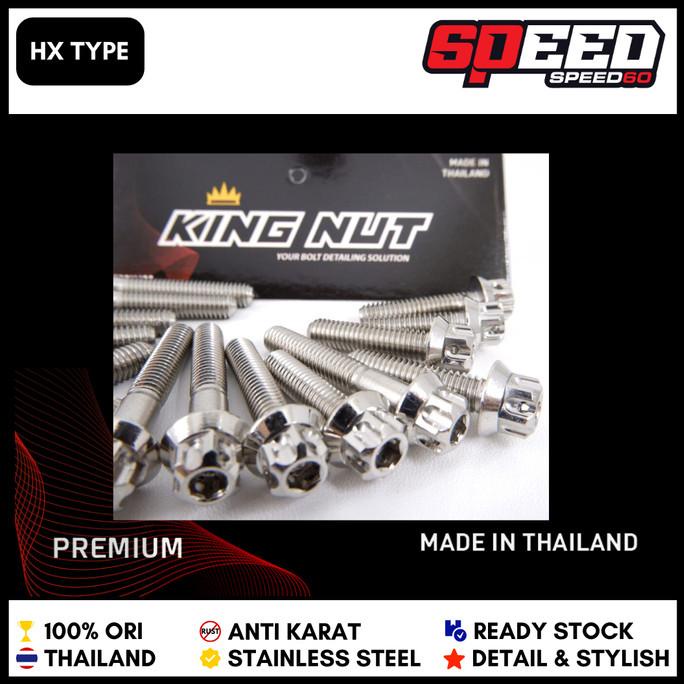 Jual Baut Behel Nmax Probolt Stainless King Nut Thailand Shopee Indonesia