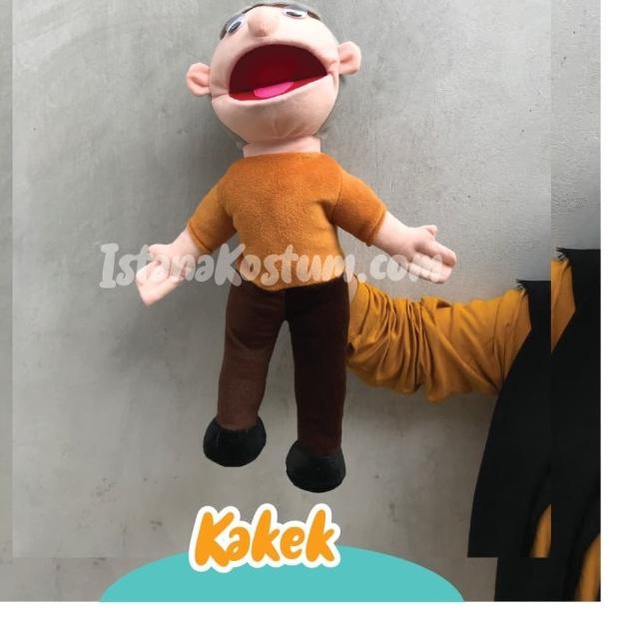 Jual Boneka Tangan Muppet 50cm Karakter Keluarga|Peraga Dongeng|Hand ...