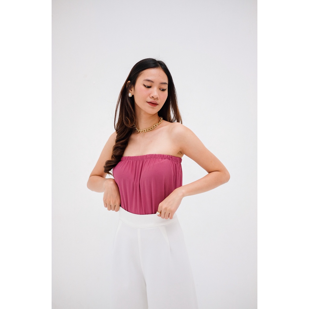 Jual Kemben Tube Top Crop Top Tanktop Kemben Camisole Bahan Strech