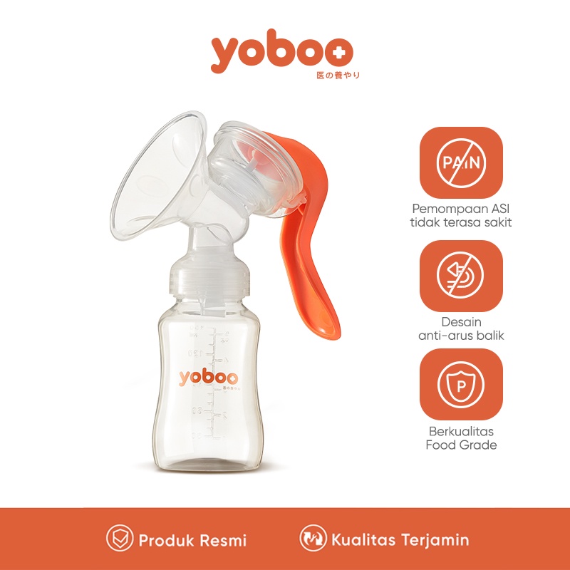 Jual [Baby Friendly] YB0023 Yoboo Pompa Asi Manual Food Grade BPA Free