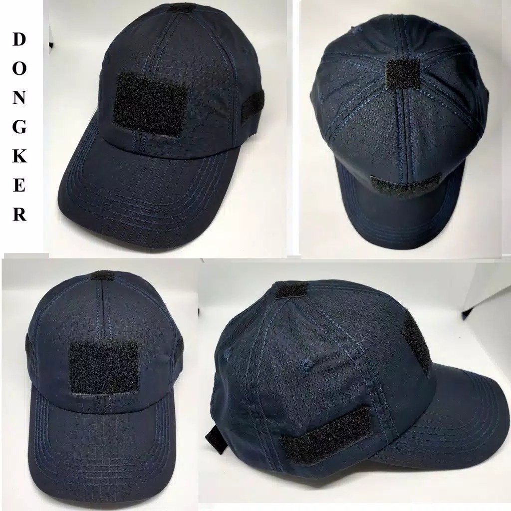 Jual TOPI TACTICAL VELCRO PEREKAT RIPSTOP OUTDOOR LAPANGAN TOPI MILITER ...