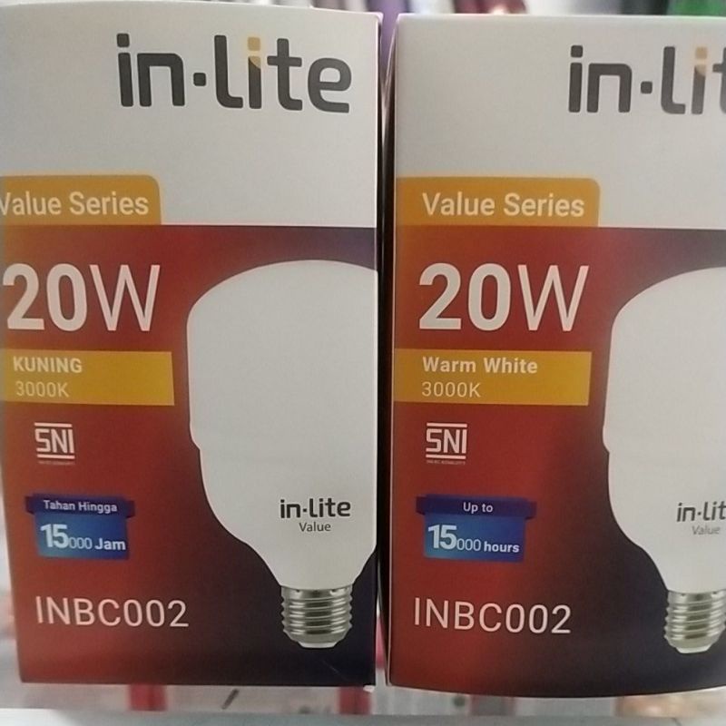 Jual IN-LITE LED Lampu Cahaya Kuning 20w | Shopee Indonesia