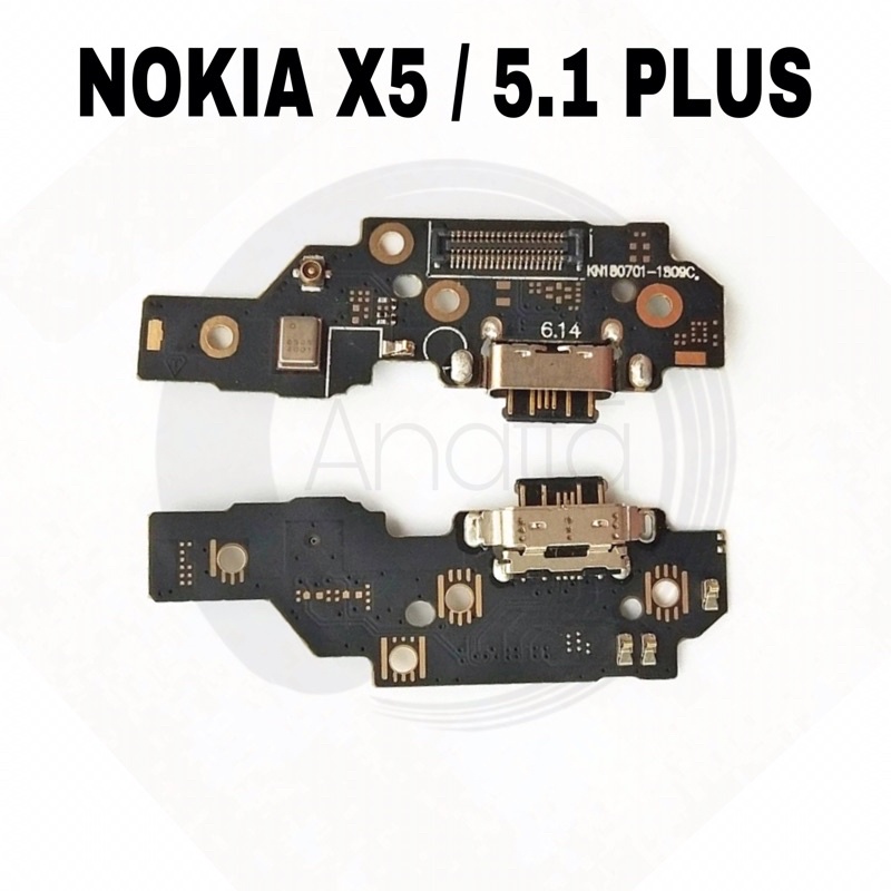 Jual FLEX KONEKTOR CAS NOKIA X5 / 5.1 PLUS - FLEXIBLE KONEKTOR CHARGER