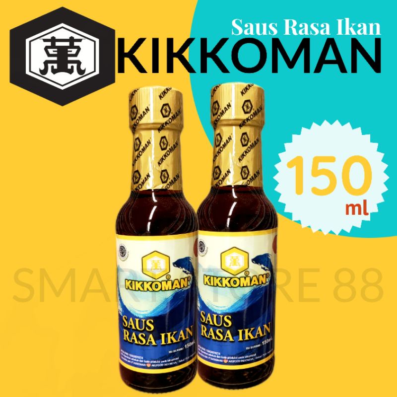 Jual KIKKOMAN FISH SAUCE 150ML KIKKOMAN SAUS RASA IKAN KIKKOMAN KECAP