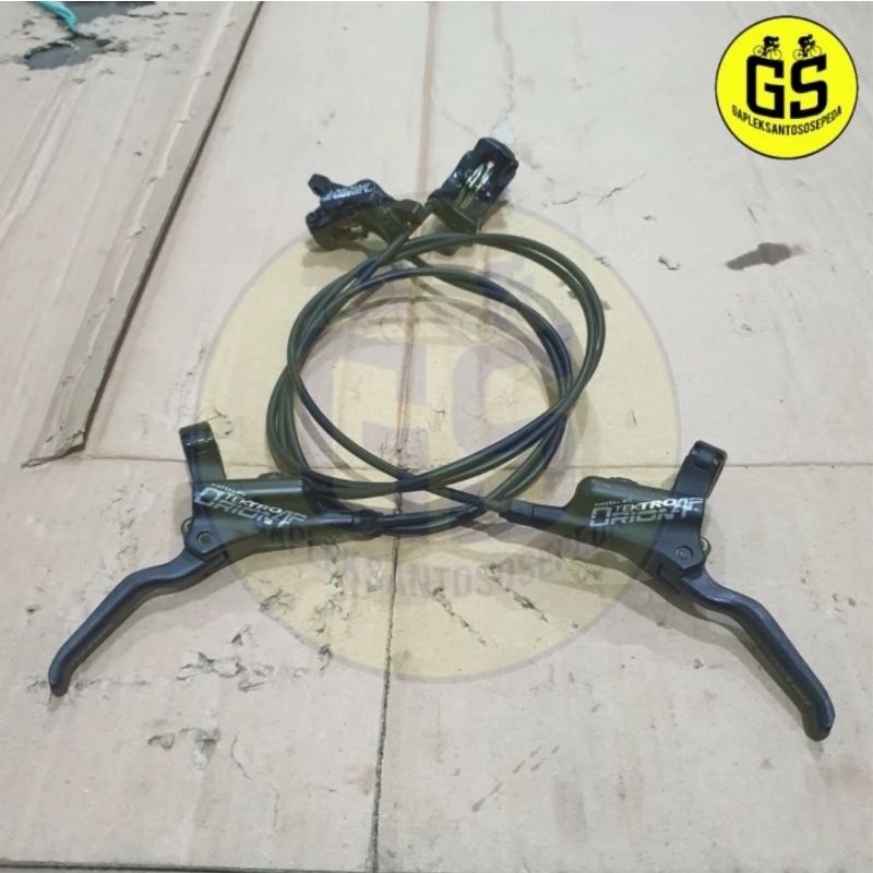 Coppia di freni SRAM LEVEL SILVER STEALTH a 2 pistoncini Nero