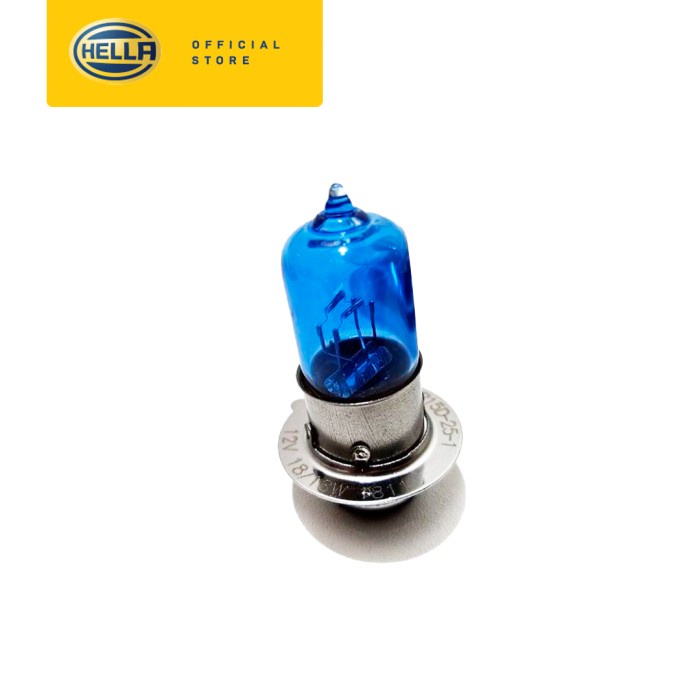 HELLA Bohlam Motor M5 12V 18/18W 4500K Performance - Bohlam Motor / Lampu Motor