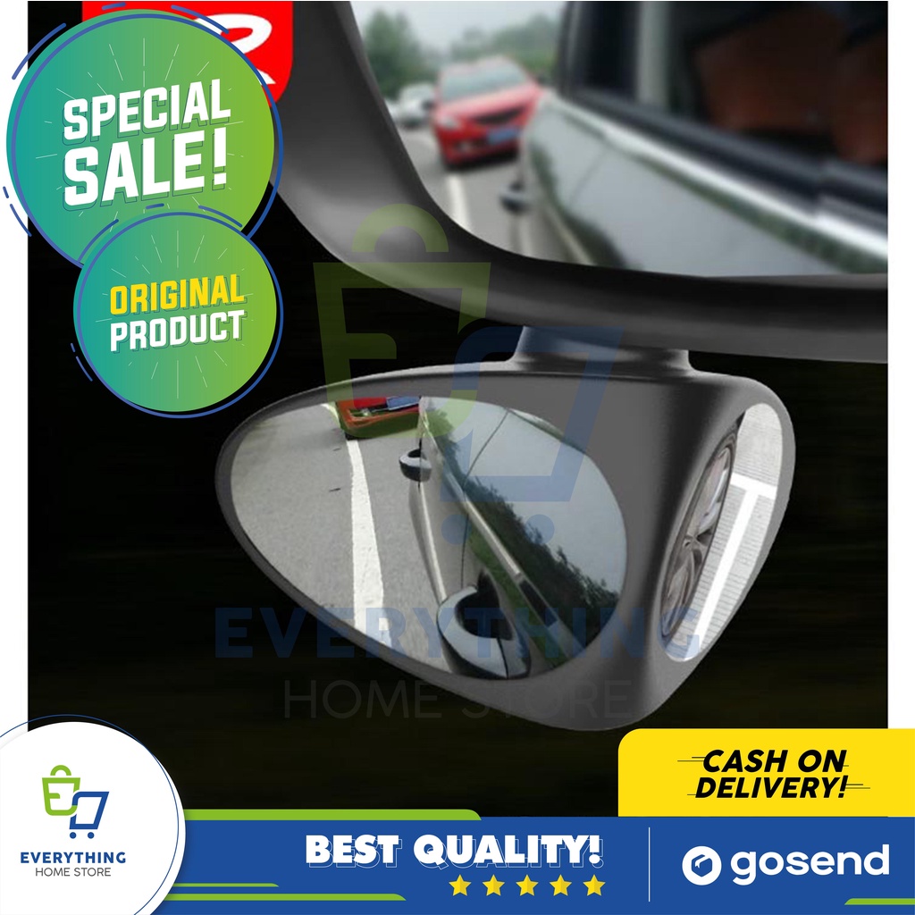 Jual Car Convex Mirror Sepasang (Kanan Dan Kiri) EHS Shopee Indonesia