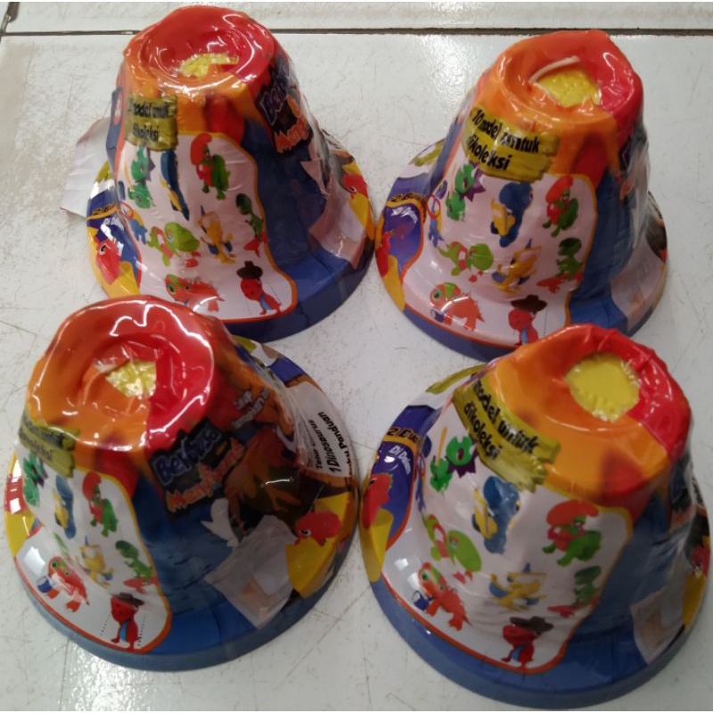 Jual D-NO Crazy Vulcano Gunung Merapi Dinosaurus Berbusa Mainan Anak ...