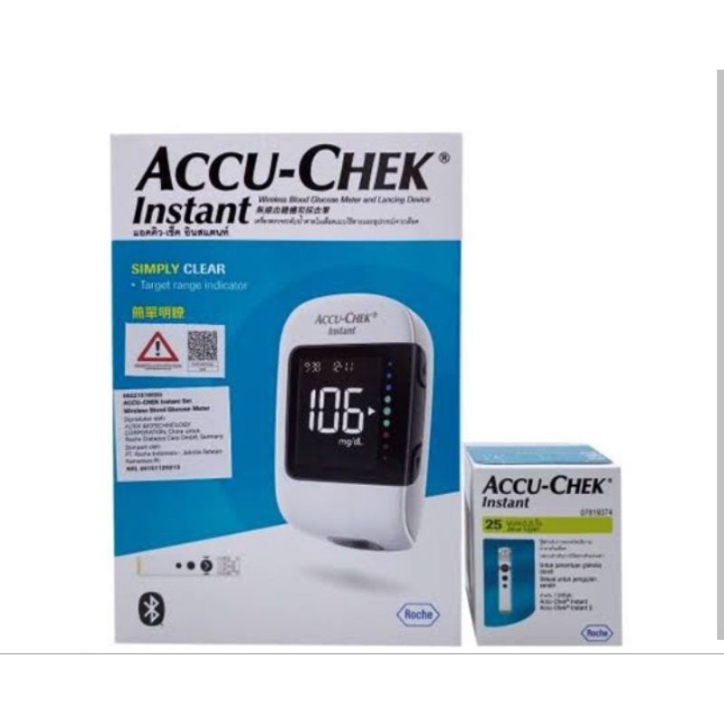 Jual Accu Chek Instant Alat Cek Gula Darah Accu Chek Instant Strip