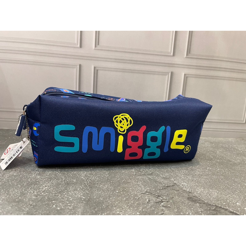 Jual SMIGGLE PENSIL CASE SOFTCASE GUD VIBIN NAVY - TEMPAT PENSIL ...