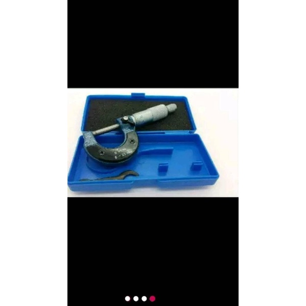 Jual Mikrometer Micrometer Mikrometer Sekrup Mm Shopee Indonesia